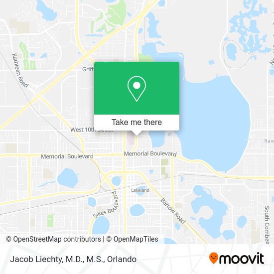 Jacob Liechty, M.D., M.S. map