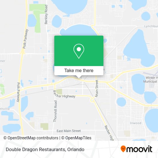 Mapa de Double Dragon Restaurants