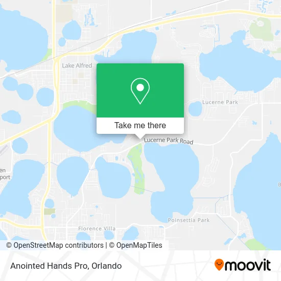 Anointed Hands Pro map