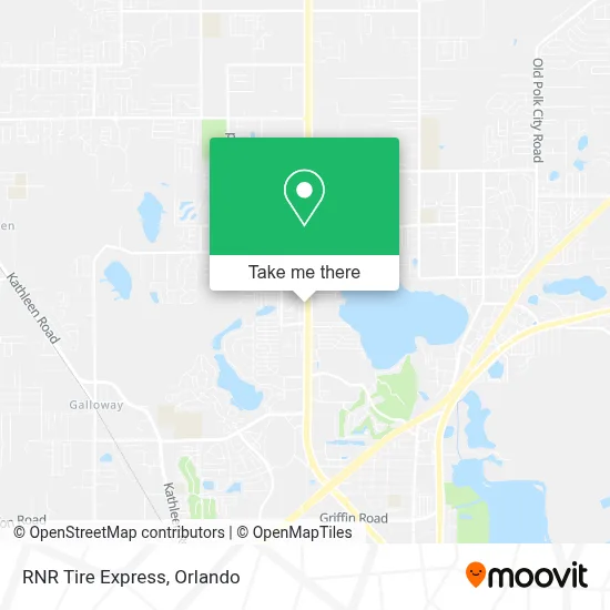 RNR Tire Express map