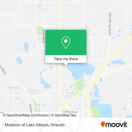 Madison at Lake Gibson map