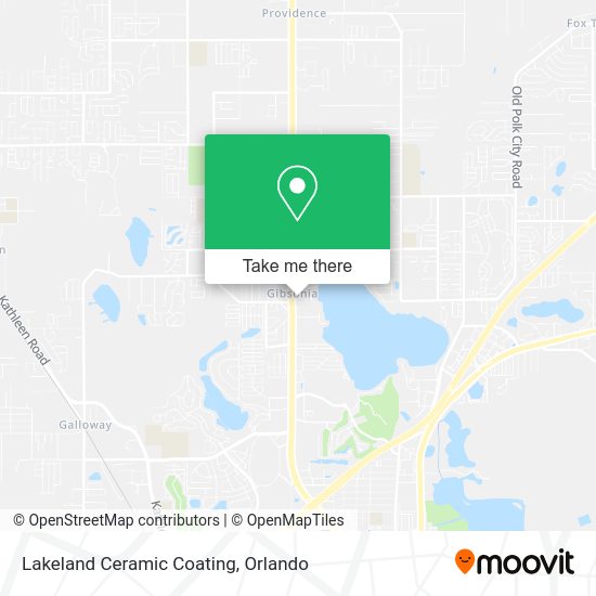 Mapa de Lakeland Ceramic Coating