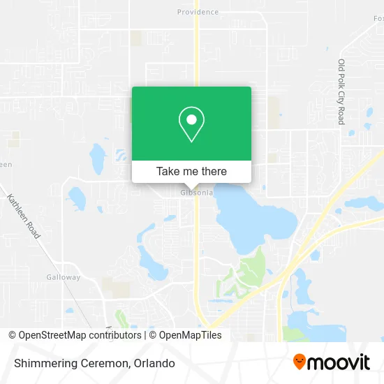 Shimmering Ceremon map