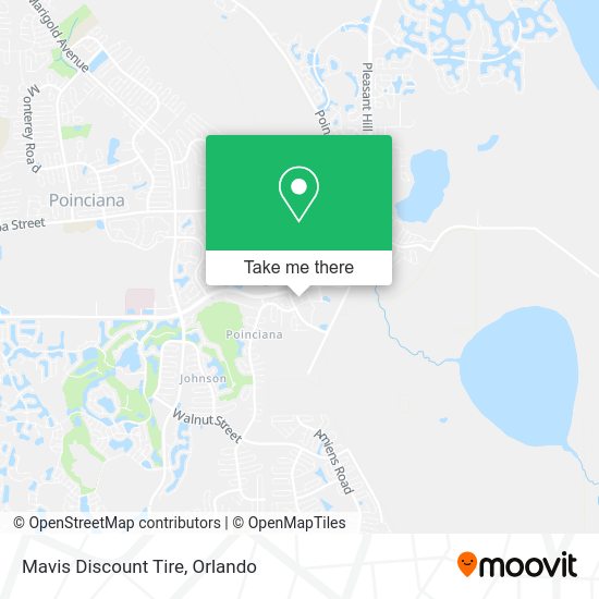 Mavis Discount Tire map