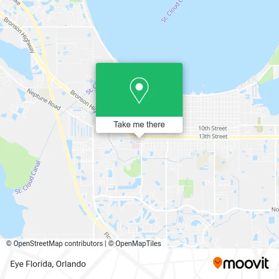 Eye Florida map