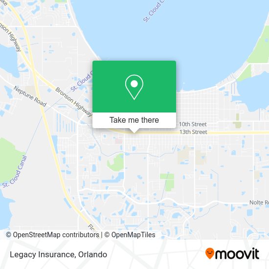 Legacy Insurance map