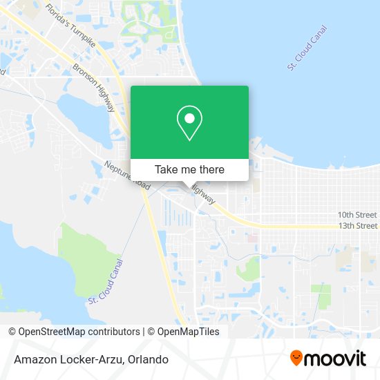 Mapa de Amazon Locker-Arzu