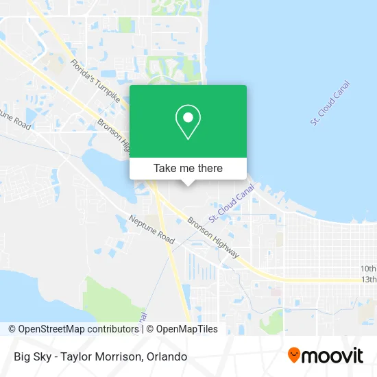 Mapa de Big Sky - Taylor Morrison