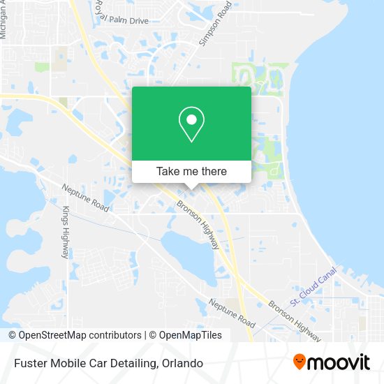 Fuster Mobile Car Detailing map