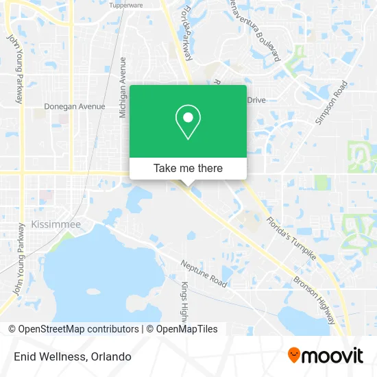 Enid Wellness map
