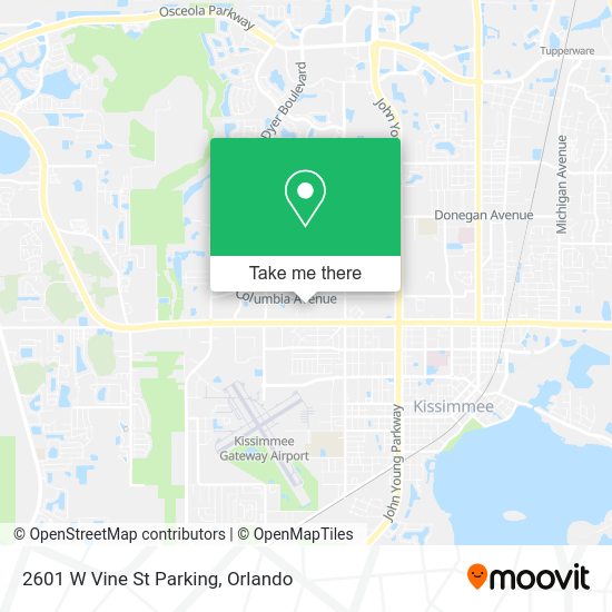 2601 W Vine St Parking map
