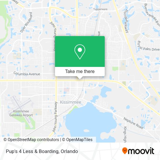 Mapa de Pup's 4 Less & Boarding