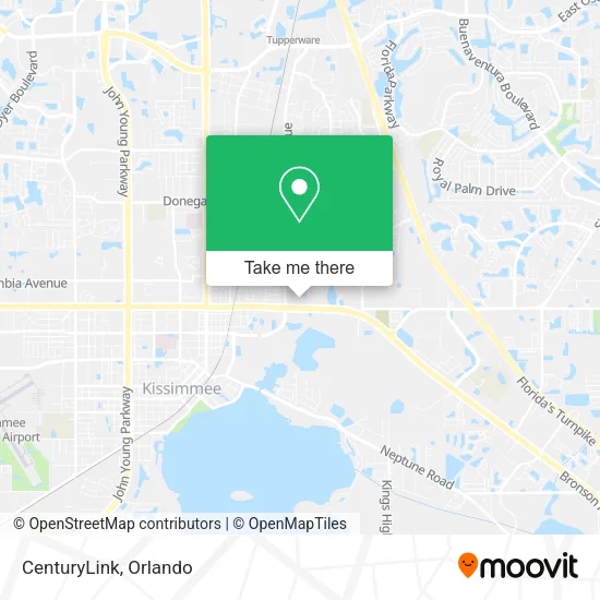 CenturyLink map