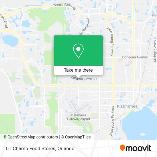 Mapa de Lil' Champ Food Stores