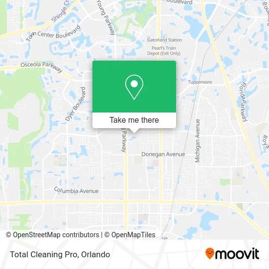 Total Cleaning Pro map