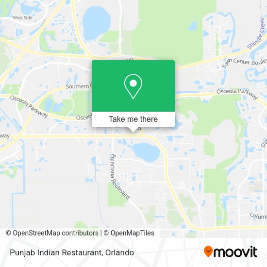 Punjab Indian Restaurant map