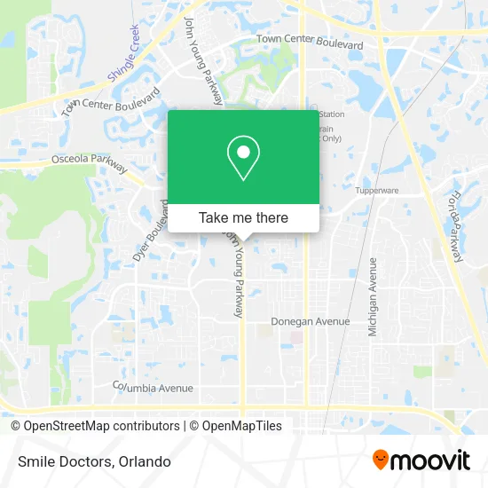 Smile Doctors map