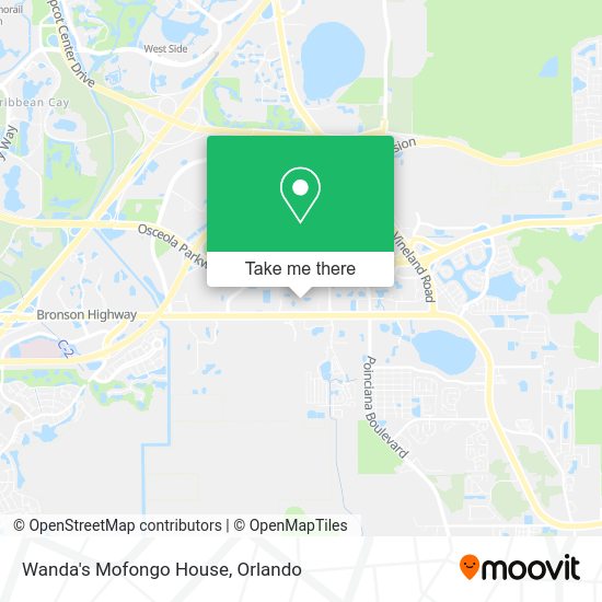 Wanda's Mofongo House map
