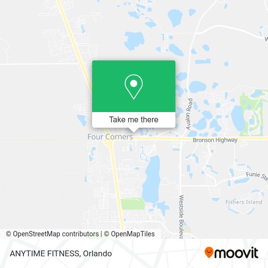 ANYTIME FITNESS map