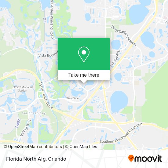 Mapa de Florida North Afg