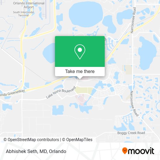 Abhishek Seth, MD map