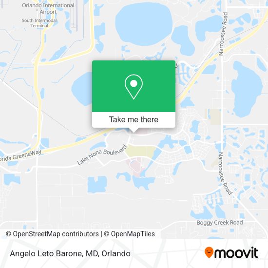 Mapa de Angelo Leto Barone, MD