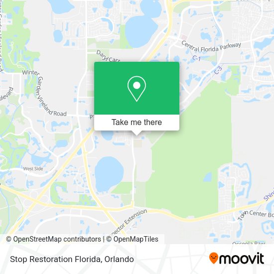 Stop Restoration Florida map