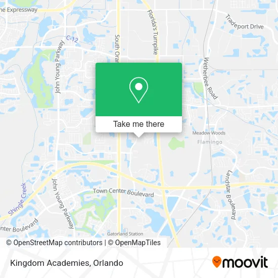 Mapa de Kingdom Academies
