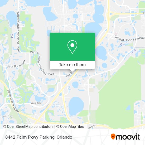 8442 Palm Pkwy Parking map