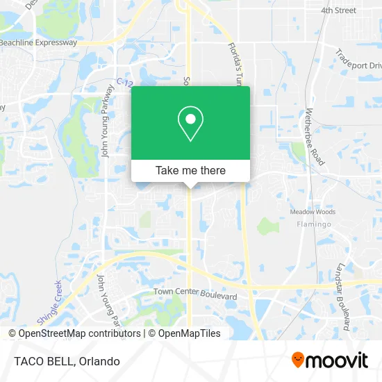 Mapa de TACO BELL