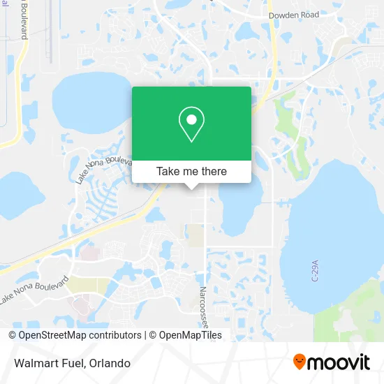 Walmart Fuel map