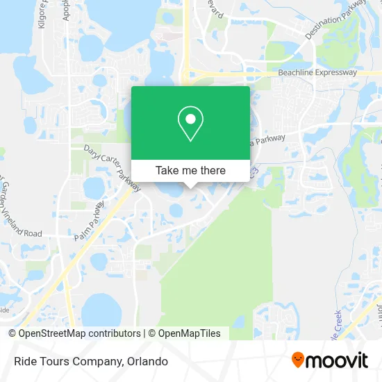 Ride Tours Company map