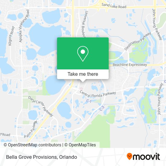 Bella Grove Provisions map