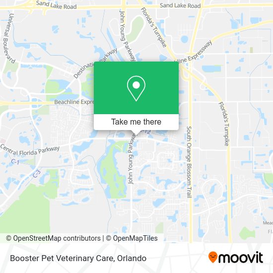 Booster Pet Veterinary Care map