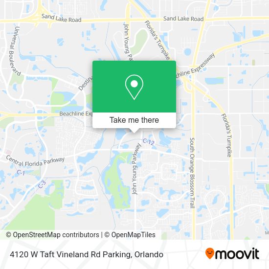 4120 W Taft Vineland Rd Parking map