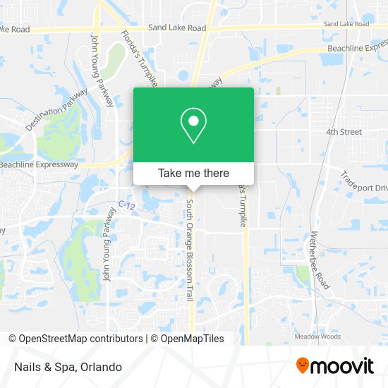 Mapa de Nails & Spa
