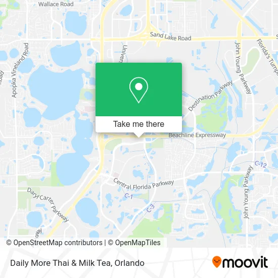 Mapa de Daily More Thai & Milk Tea