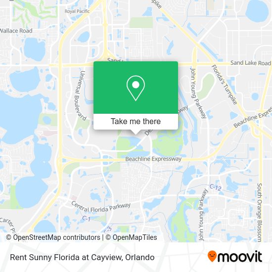 Mapa de Rent Sunny Florida at Cayview