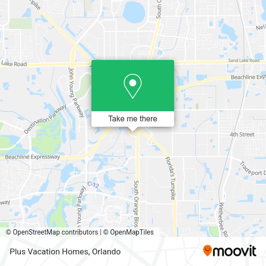 Mapa de Plus Vacation Homes