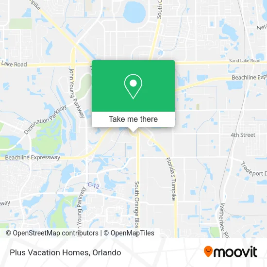 Mapa de Plus Vacation Homes