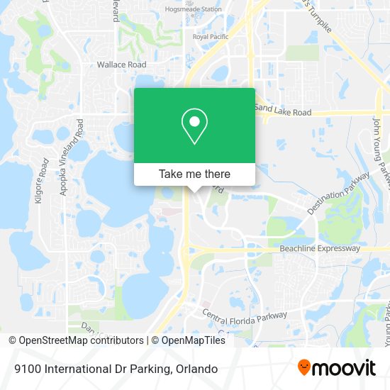 9100 International Dr Parking map