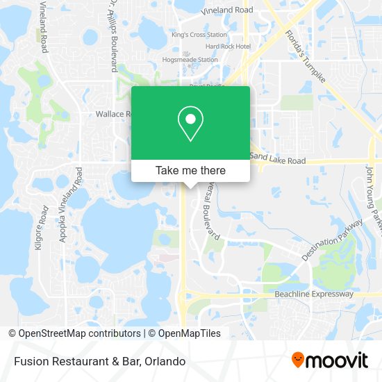 Fusion Restaurant & Bar map