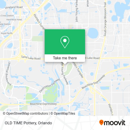 OLD TIME Pottery map