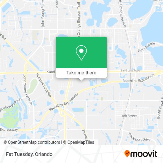 Mapa de Fat Tuesday