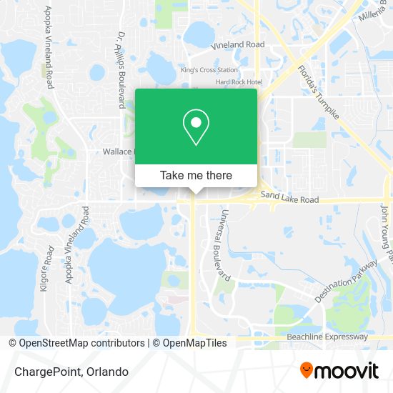 ChargePoint map