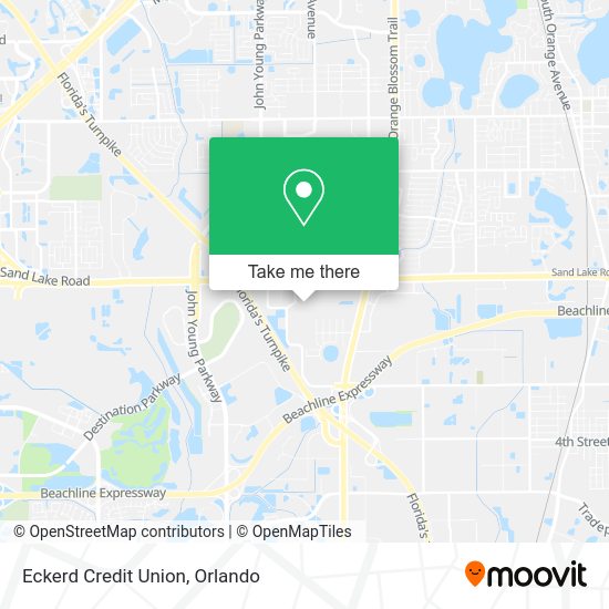 Mapa de Eckerd Credit Union