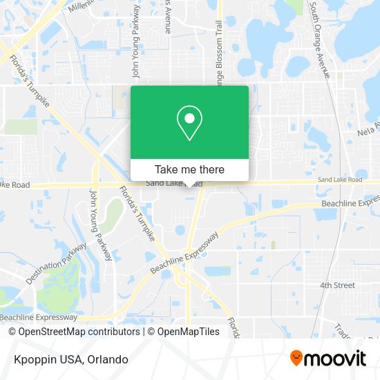 Mapa de Kpoppin USA