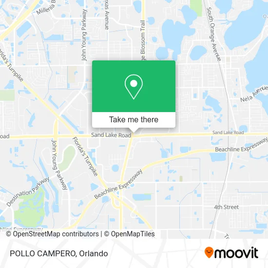 POLLO CAMPERO map