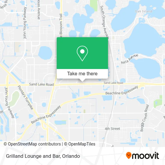 Grilland Lounge and Bar map