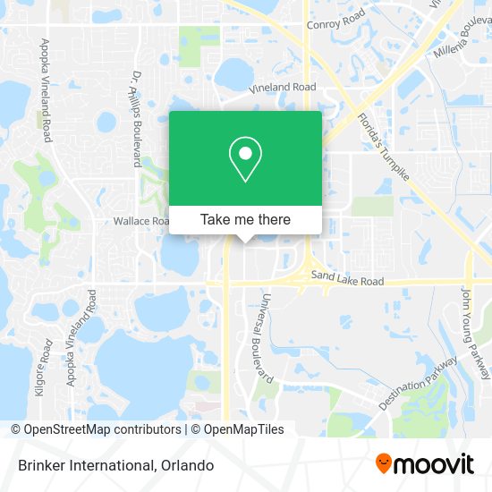 Mapa de Brinker International